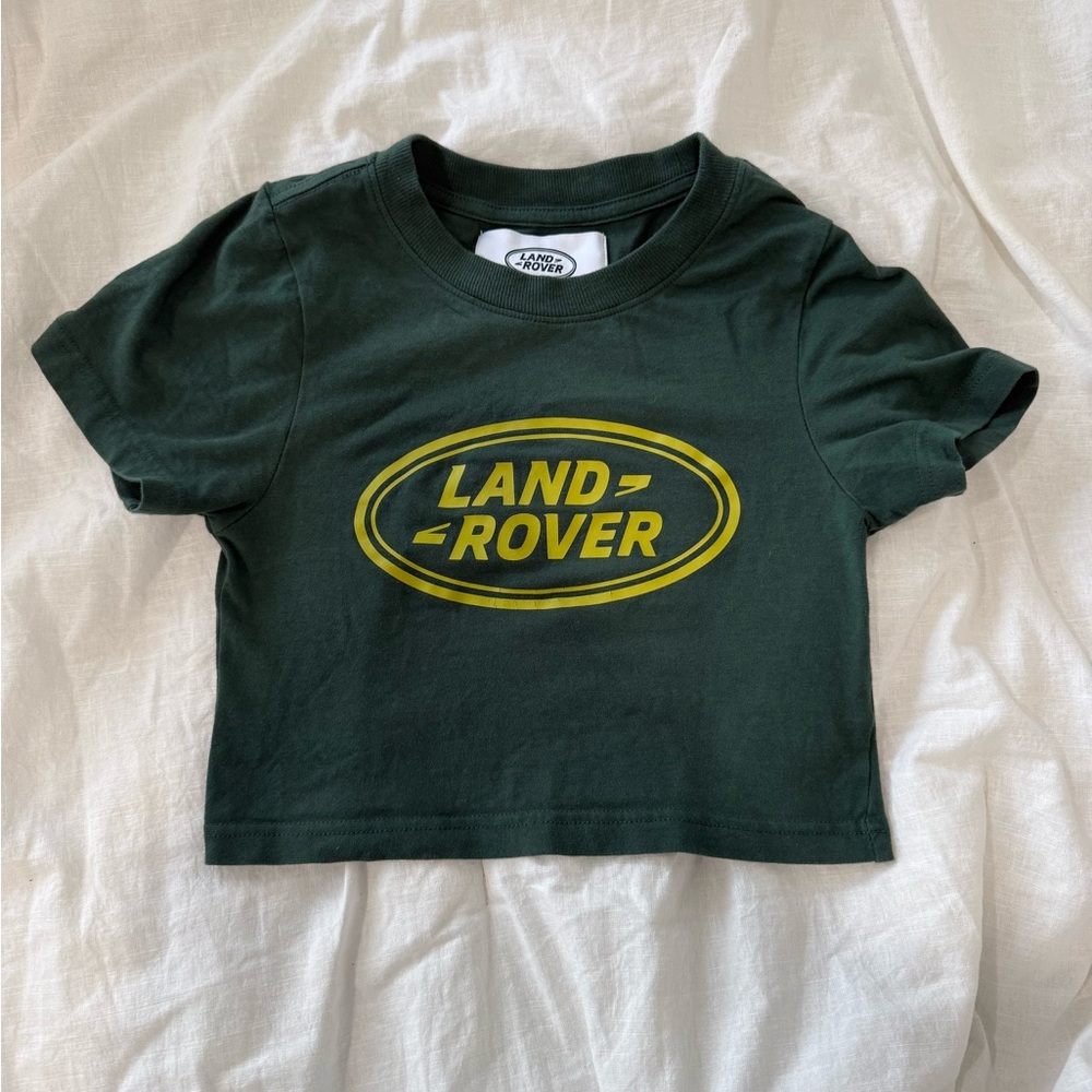 Pacsun Land Rover baby tee